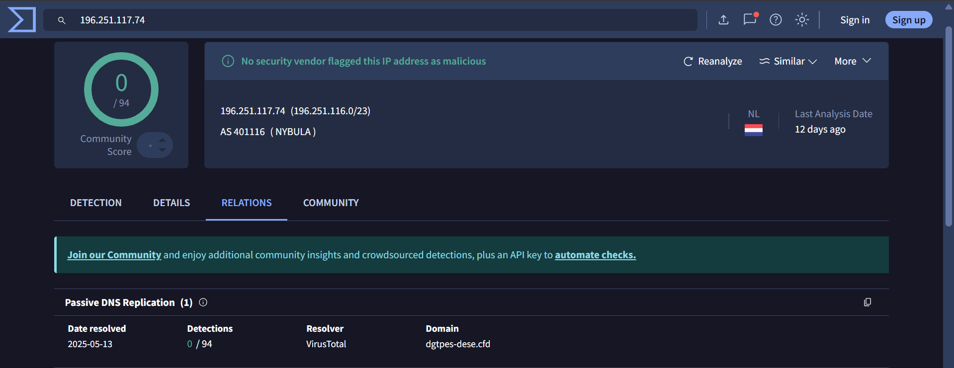 Phishing Scam