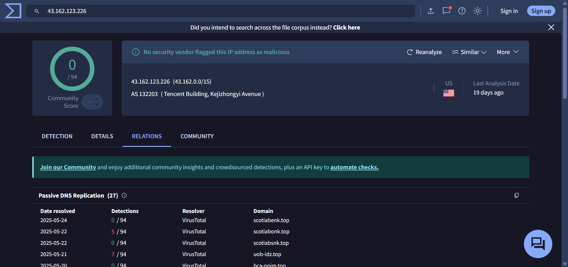 Phishing Scam