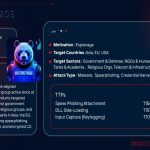 Chinese cyberespionage group Mustang Panda diagram.