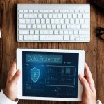 Shield protecting data from cyber threats