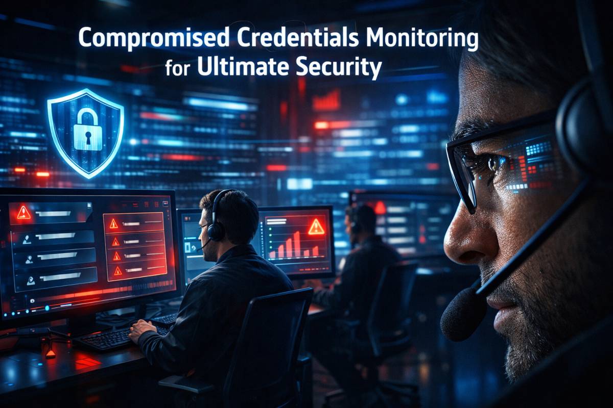 Monitor compromised credentials in real-time for security