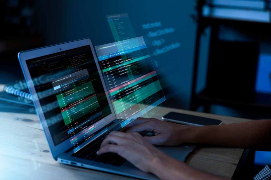 Real-time dashboard showing data breach monitoring alerts.