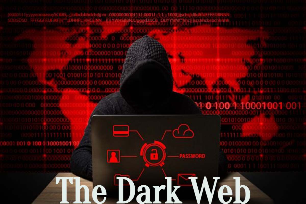 Overview of risks and hidden activities on the Dark Web.