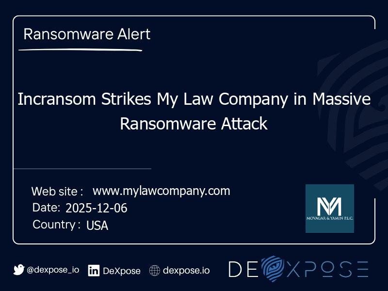 Incransom Strikes My Law Company in Massive Ransomware Attack