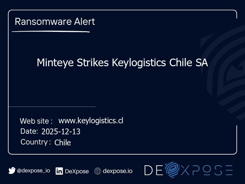Minteye Strikes Keylogistics Chile SA