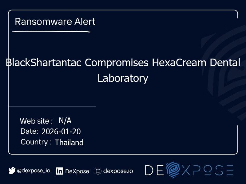 BlackShartantac Compromises HexaCream Dental Laboratory