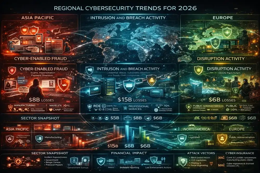 Asia Pacific, North America, and Europe trends