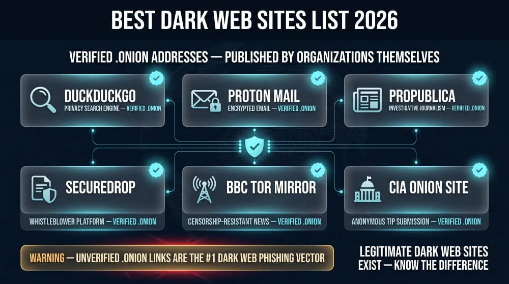 Best Dark Web Sites List