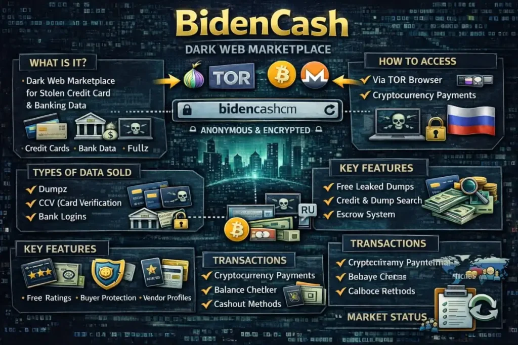 BidenCash Dark Web