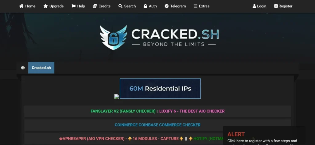 Cracked