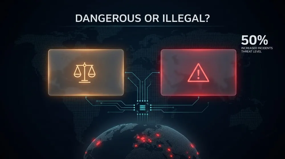 Dark Web Dangerous or Illegal