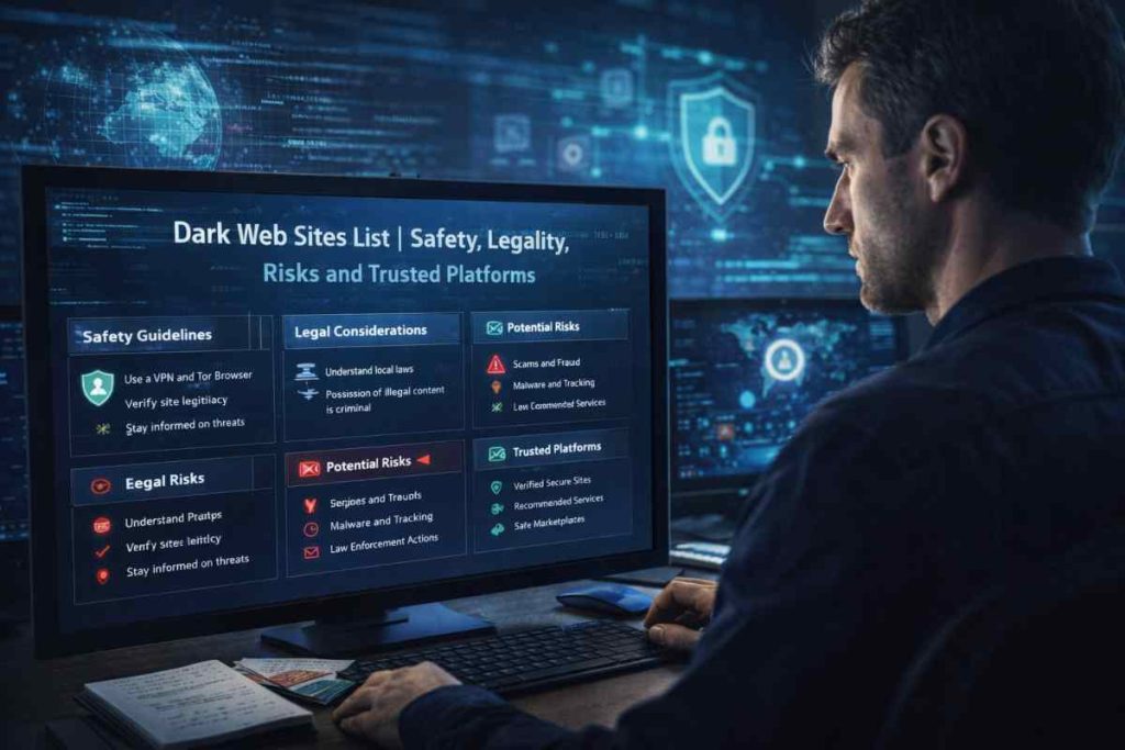 Dark Web Sites and Online Security Risks