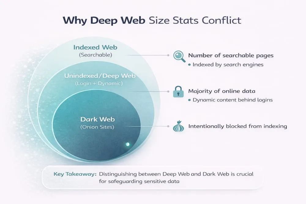 Deep Web Size Stats