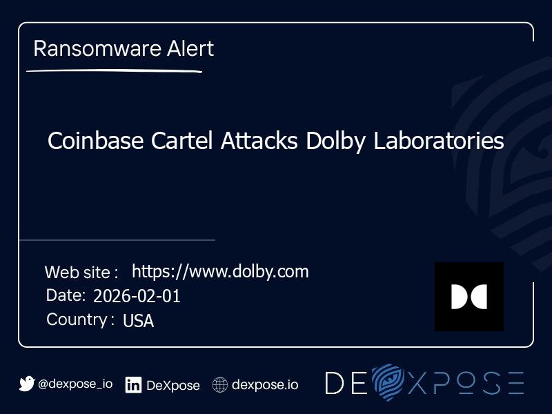 Coinbase Cartel Attacks Dolby Laboratories