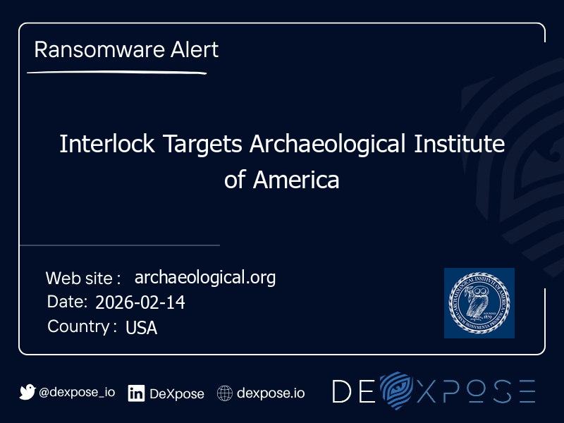 Interlock Targets Archaeological Institute of America