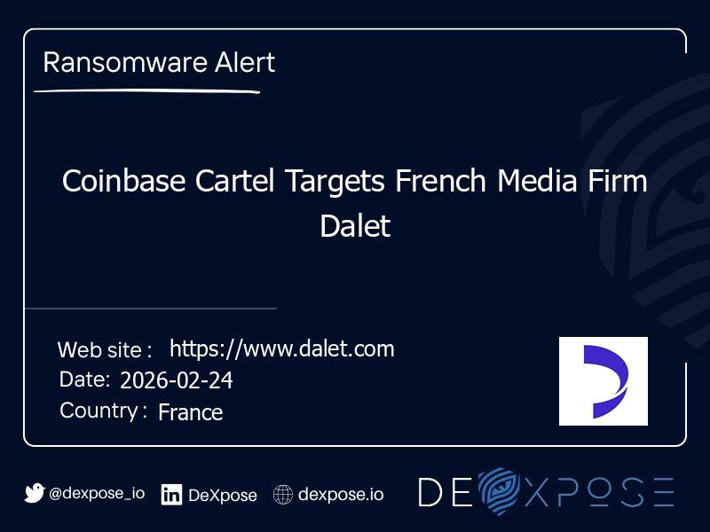 Coinbase Cartel Targets French Media Firm Dalet