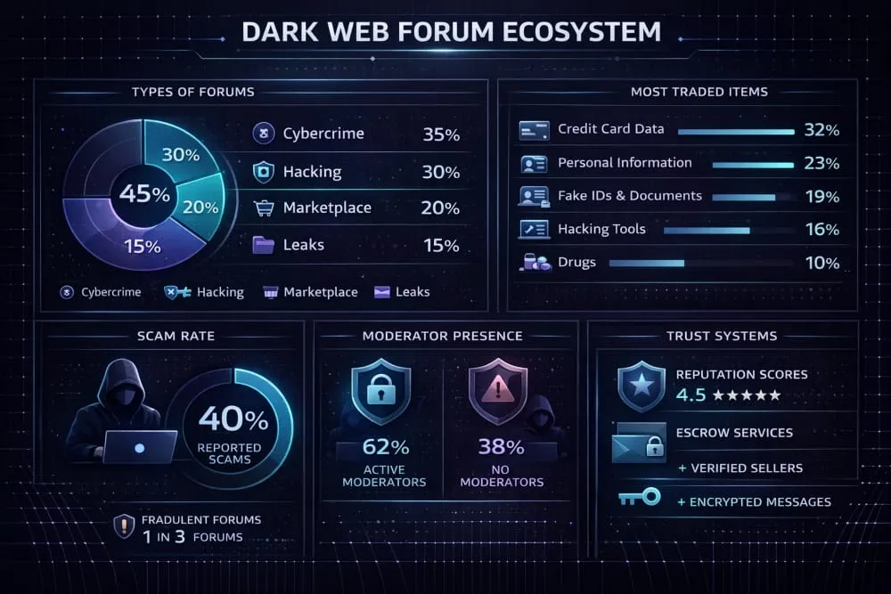 Top Dark Web Forums to Watch