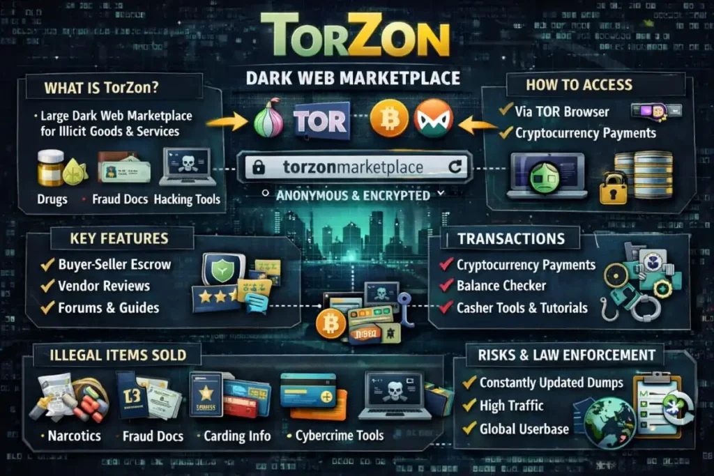 TorZon Market Dark Web