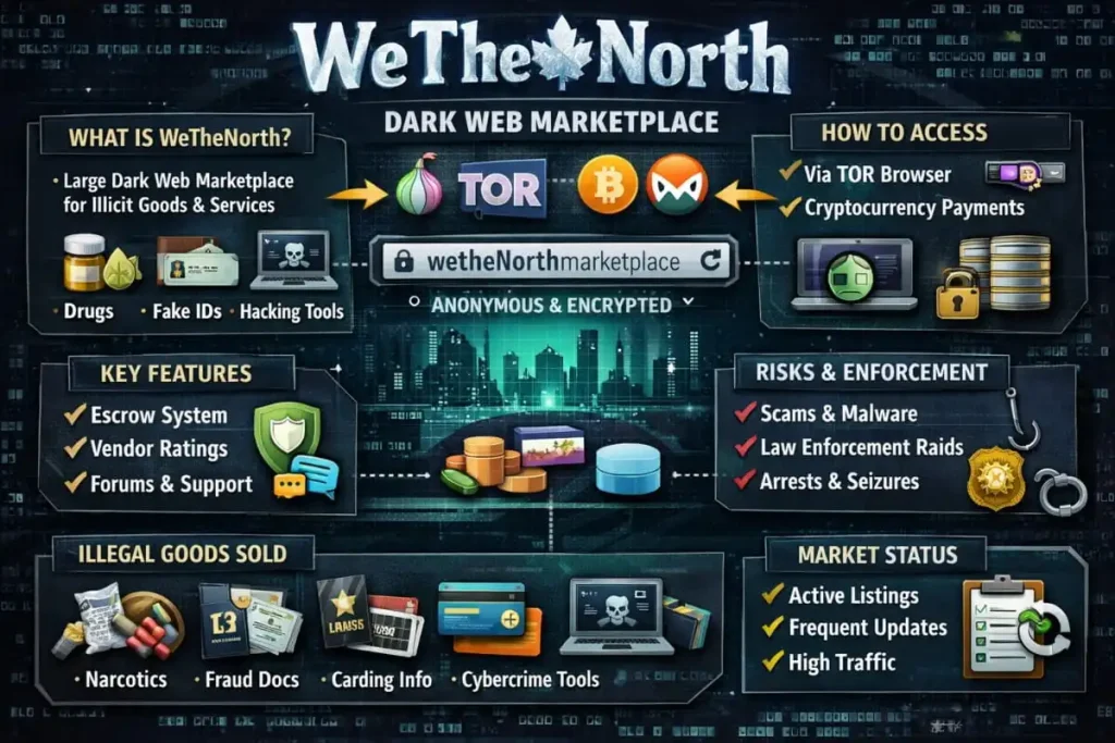 WeTheNorth Market Dark Web
