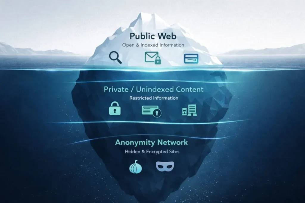 deep web vs dark web