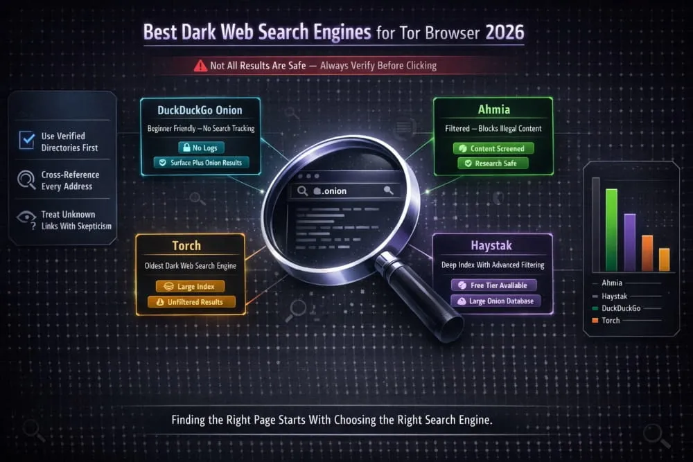 Best Dark Web Search Engines for Tor Browser
