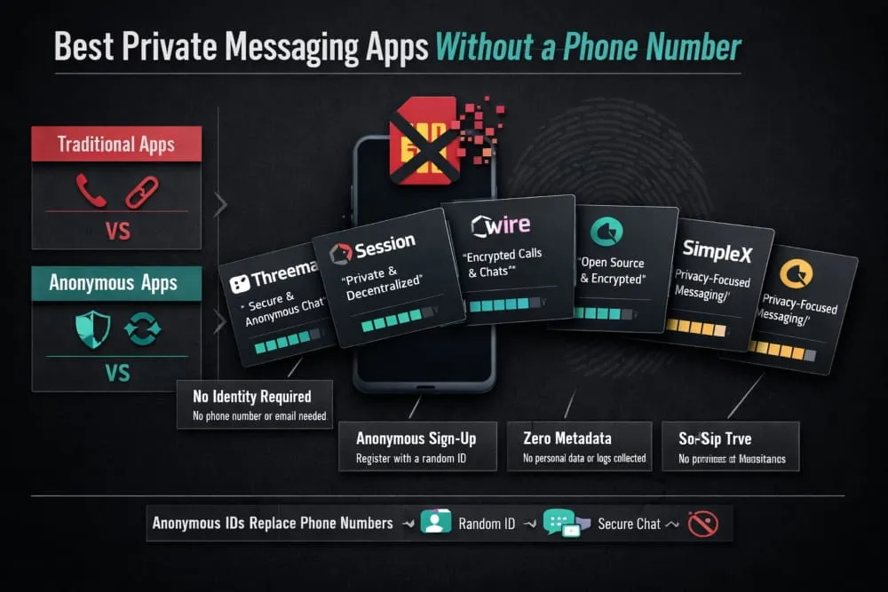 Best Private Messaging Apps Without a Phone Number