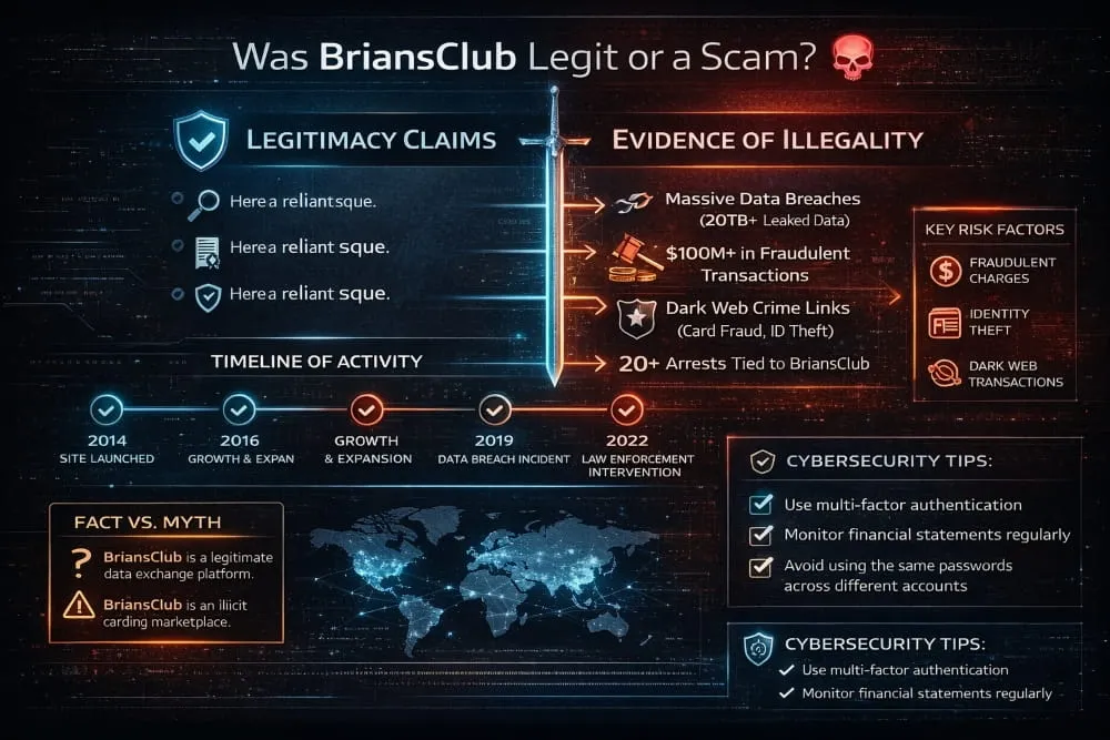 BriansClub Legit or a Scam