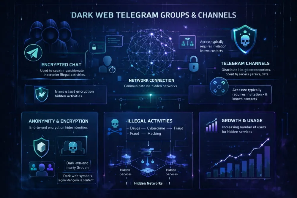 Dark Web Telegram Groups and Channels