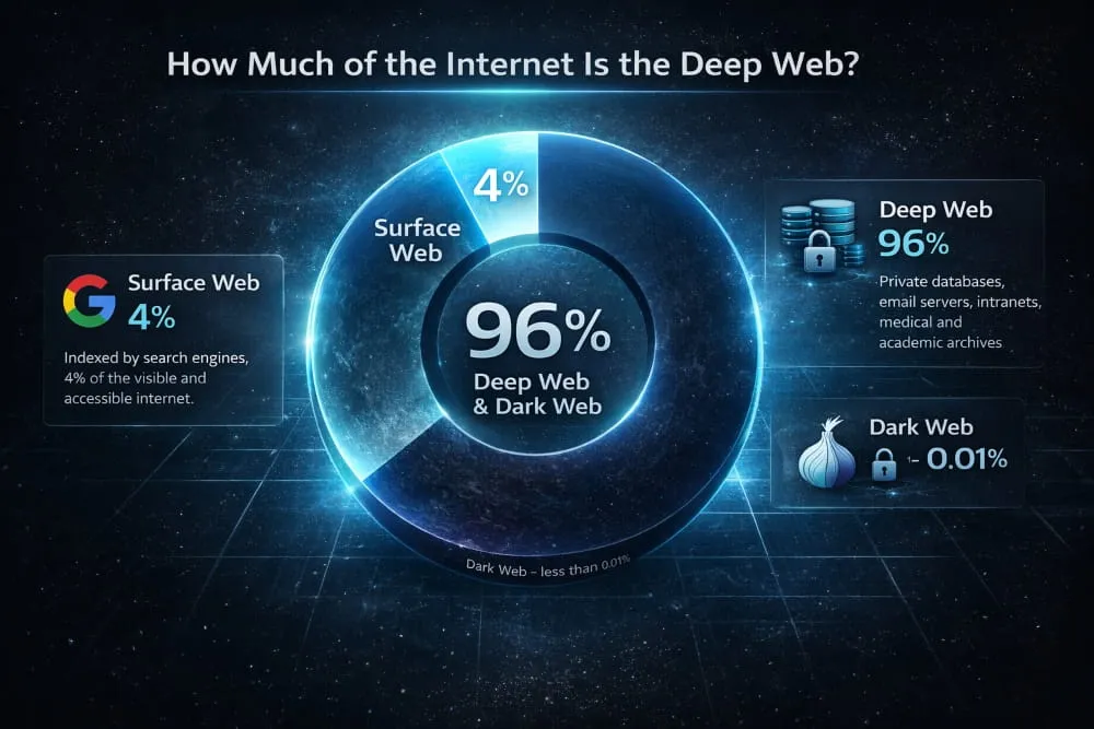 How Much of the Internet Is the Deep Web