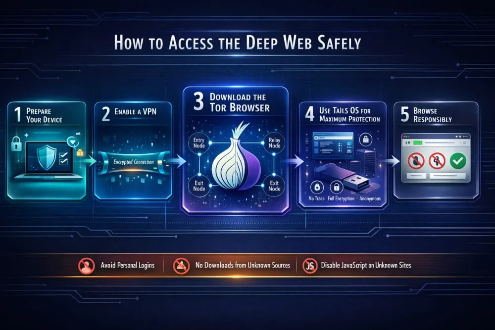 How to Access the Deep Web Safely