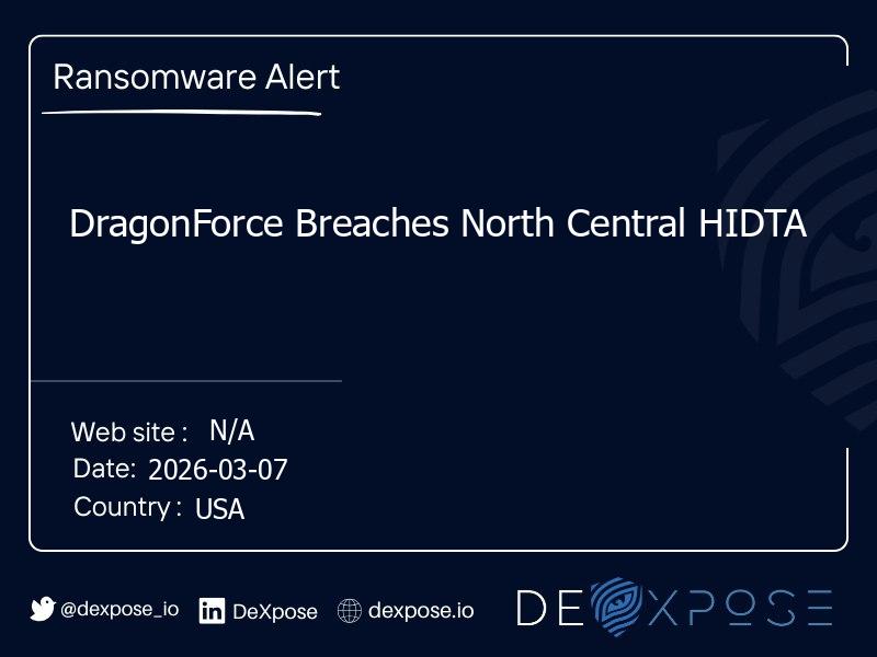 DragonForce Breaches North Central HIDTA