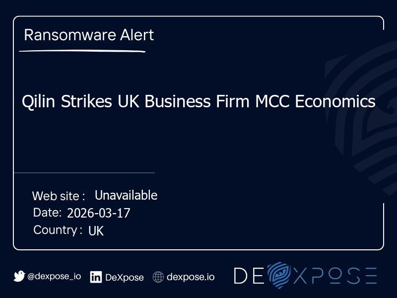 Qilin Strikes UK Business Firm MCC Economics