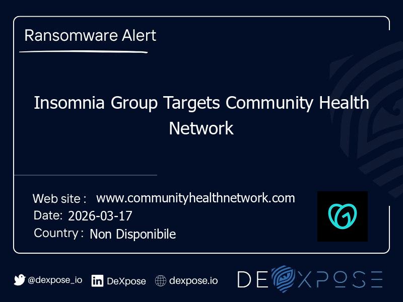 Insomnia Group Targets Community Health Network