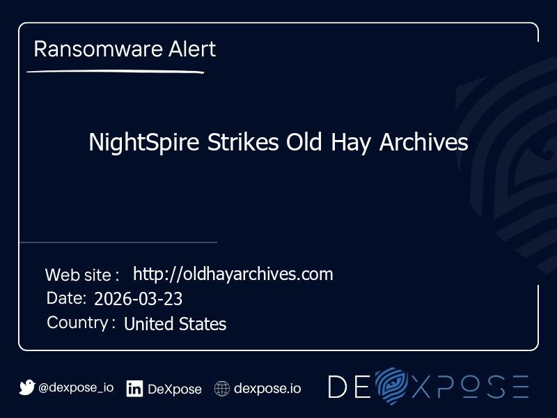 NightSpire Strikes Old Hay Archives