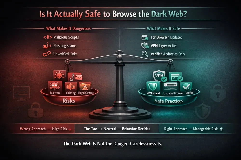 Is It Actually Safe to Browse the Dark Web
