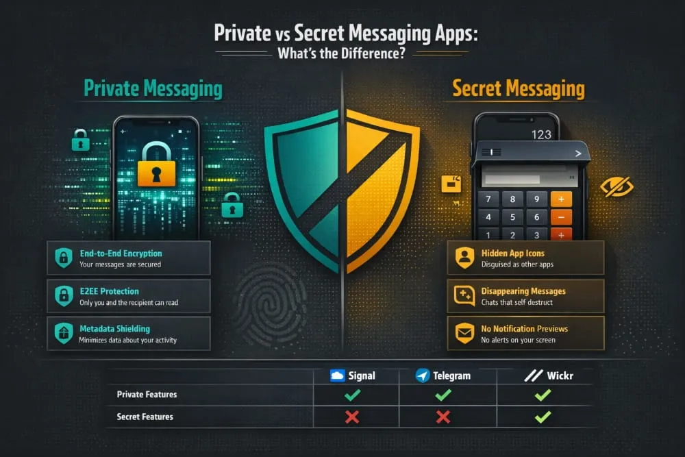 Private and Secret Messaging Apps