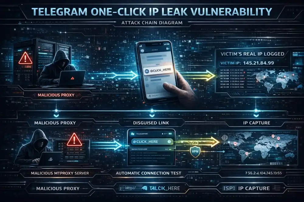 Telegram IP Leak