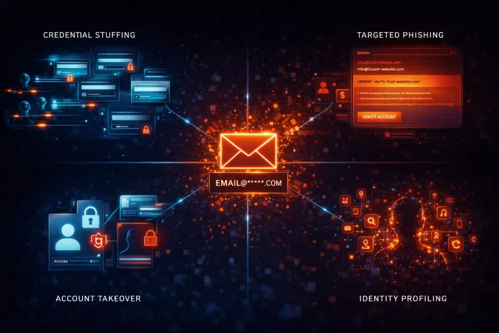 What Happens If Your Email Address Is on the Dark Web