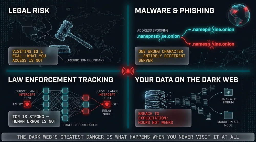 Are Dark Web Links Dangerous