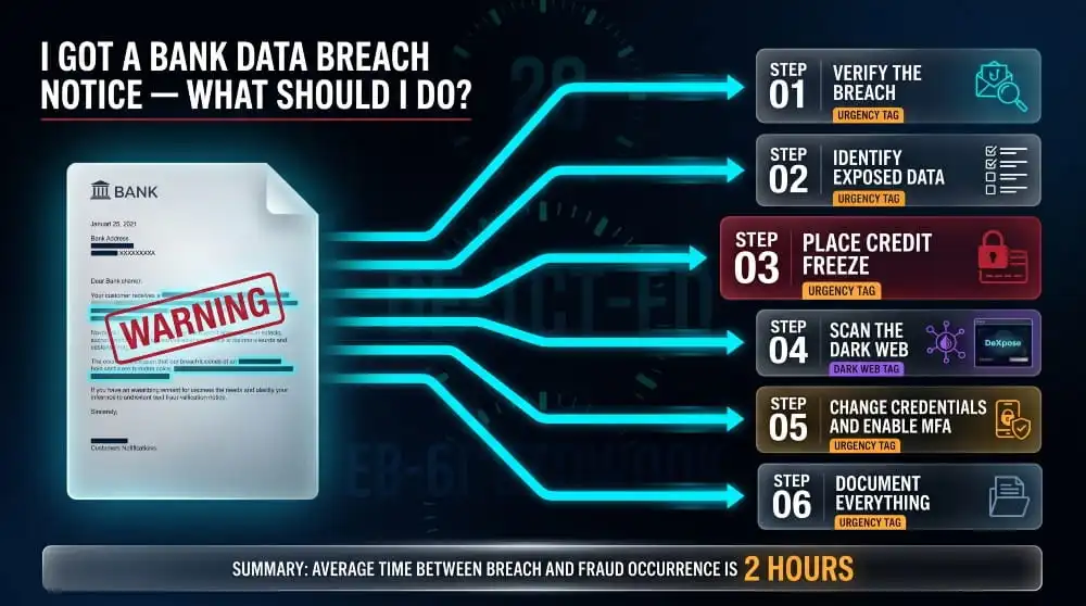 Bank Data Breach Notice