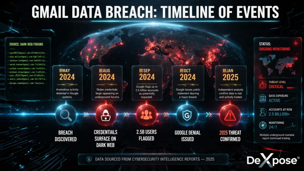 Gmail data breach 2025