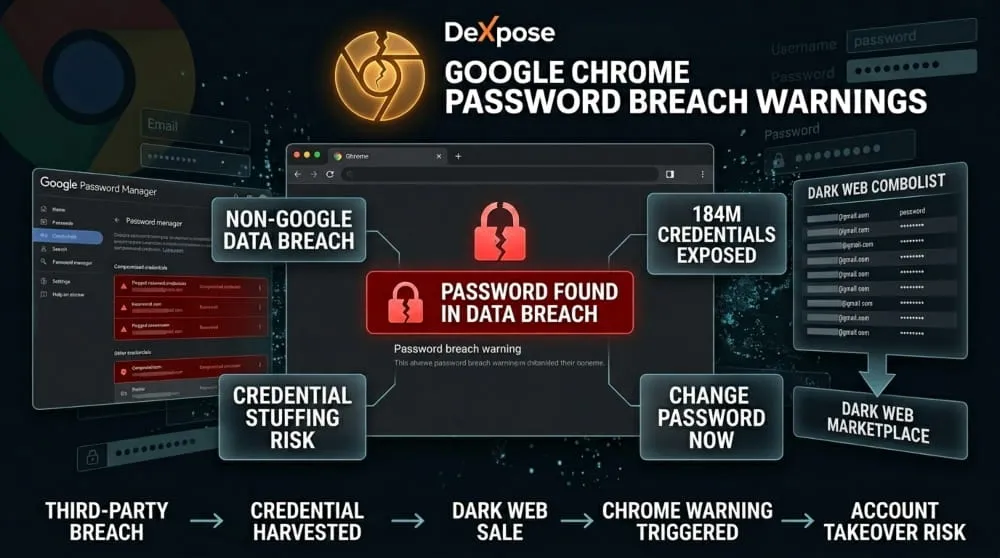 Google Chrome Password Breach Warnings