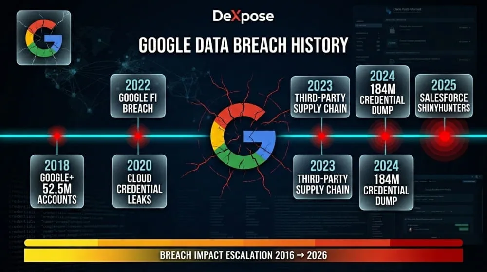 Google's Full Data Breach History