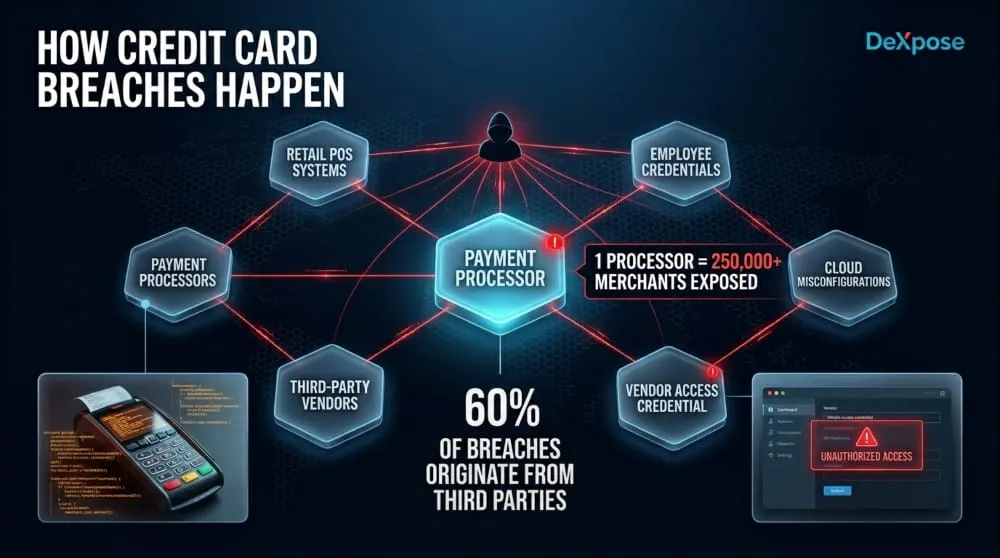 How Credit Card Breaches Happen