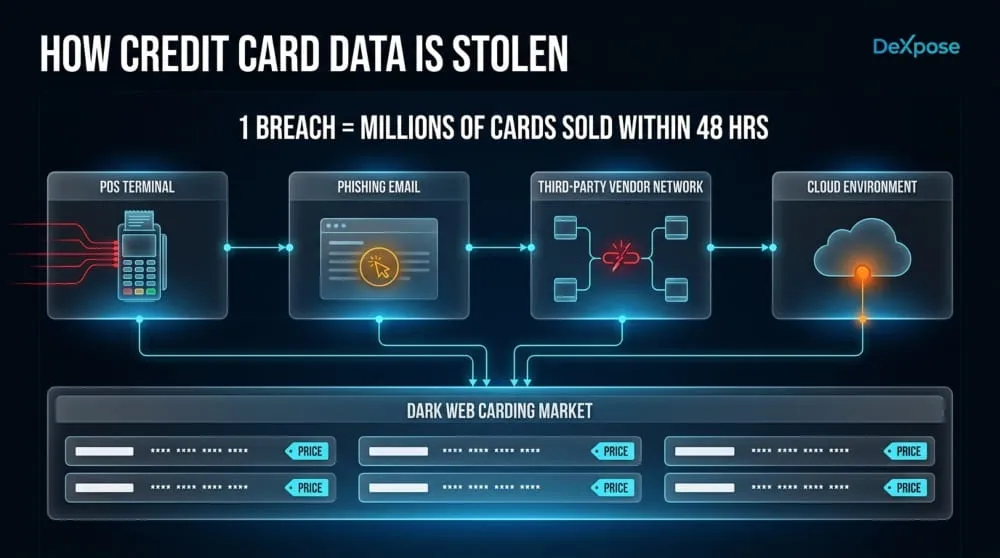 How Credit Card Data Is Stolen