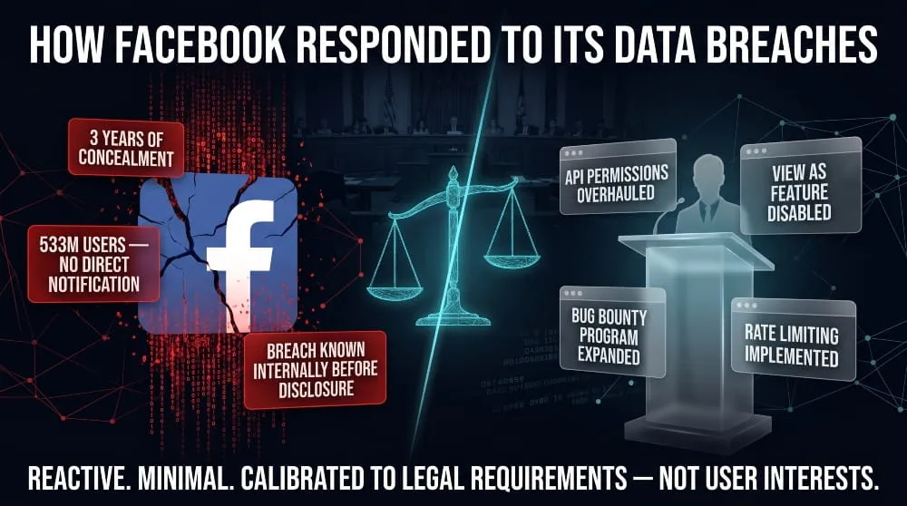 How Did Facebook Respond to Its Data Breaches