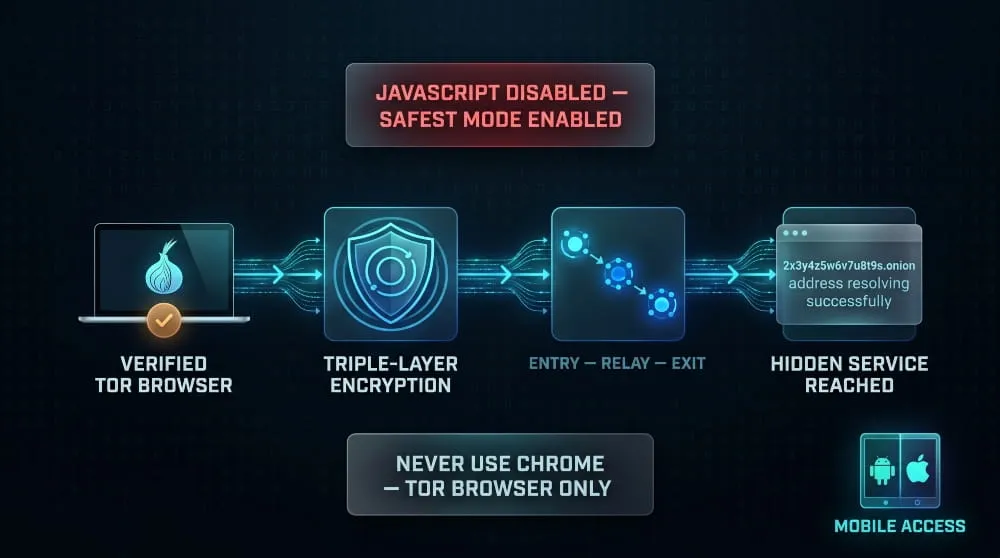 How to Access Dark Web Links Safely