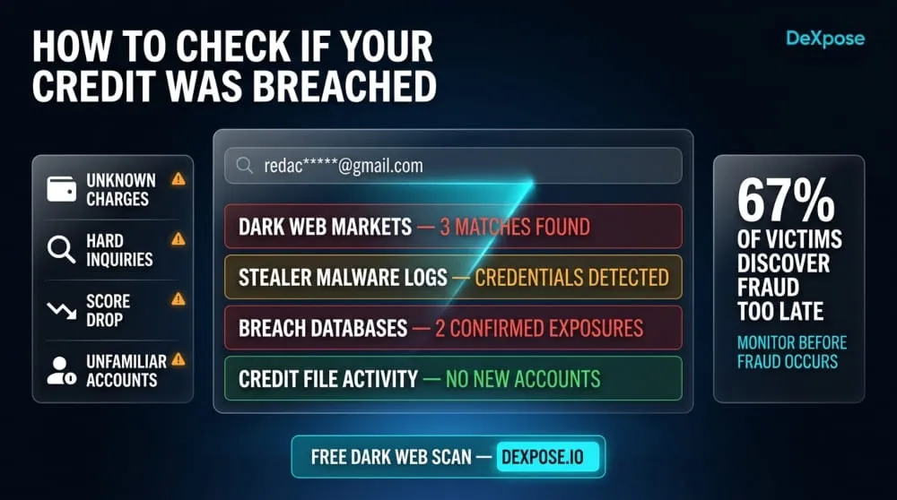 How to Check If Your Credit Was Breached