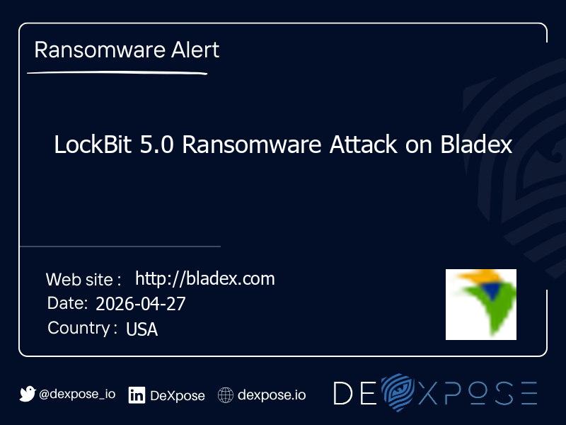 LockBit 5.0 Ransomware Attack on Bladex