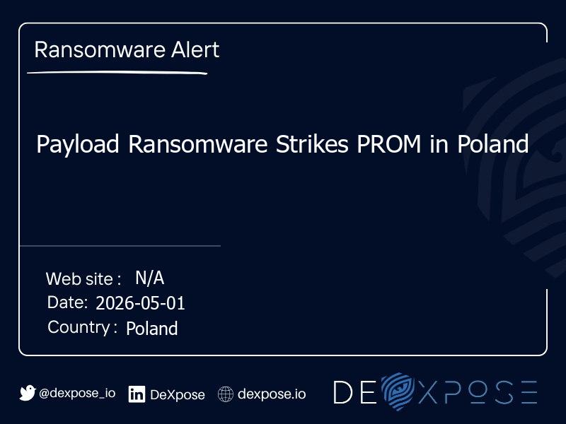 Payload Ransomware Strikes PROM in Poland